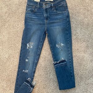 Levi’s Premium High Rise Super Skinny Jeans